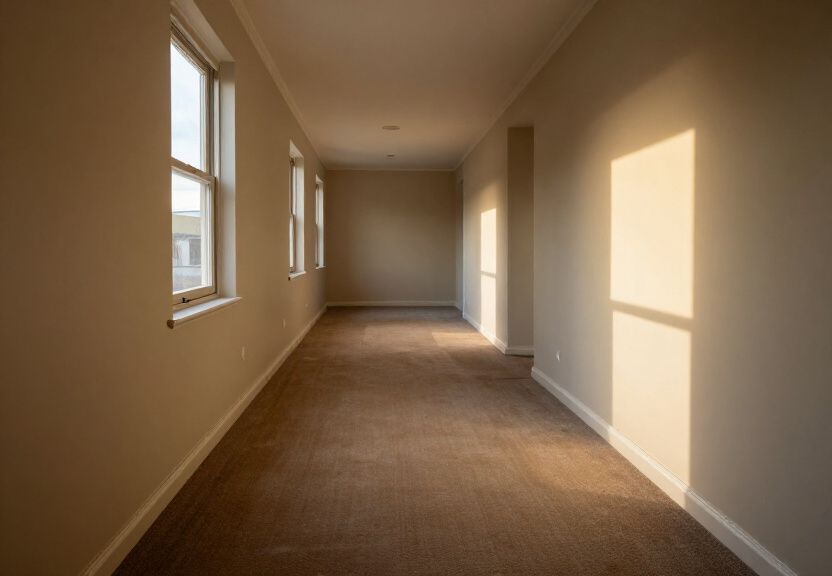 Clean, treated wall in Erskineville home after mould prevention